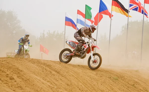 Xx internationaler Motocross in Wladimir — Stockfoto