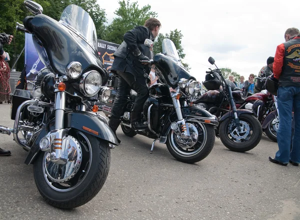 Harley-davidson mezinárodní rally — Stock fotografie