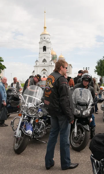 Reunião internacional de Harley-Davidson — Fotografia de Stock