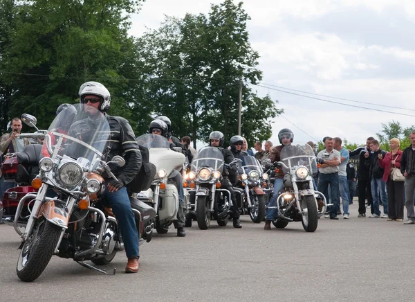 Reunião internacional de Harley-Davidson — Fotografia de Stock