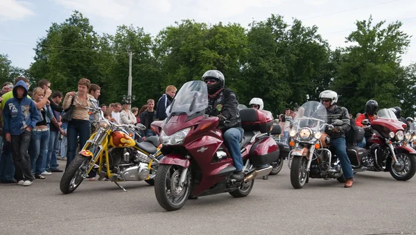 Harley-davidson internationella rally — Stockfoto