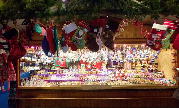 Weihnachtsmarkt in Wien, Österreich — Stockfoto