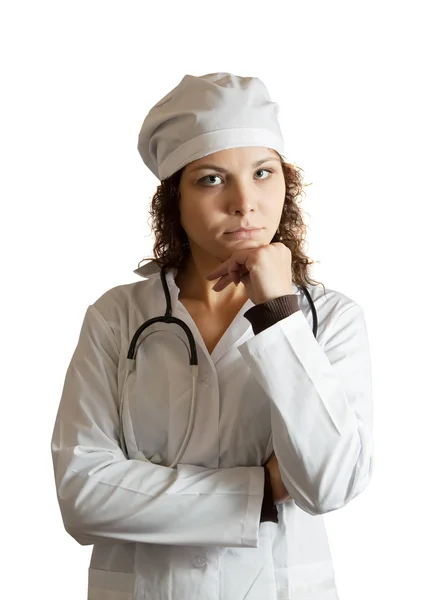 Portrait of doctor or nurse — Stock Photo, Image