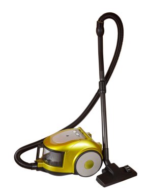 Vacuum cleaner. Isolated on white clipart