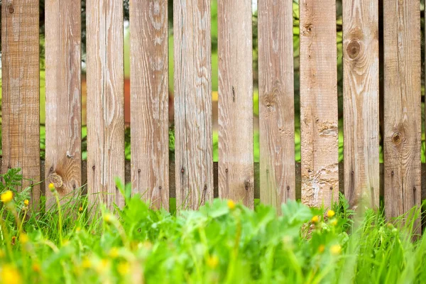 木製のフェンスの背景 — ストック写真