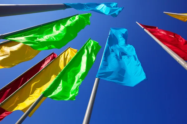 stock image Colourful flags