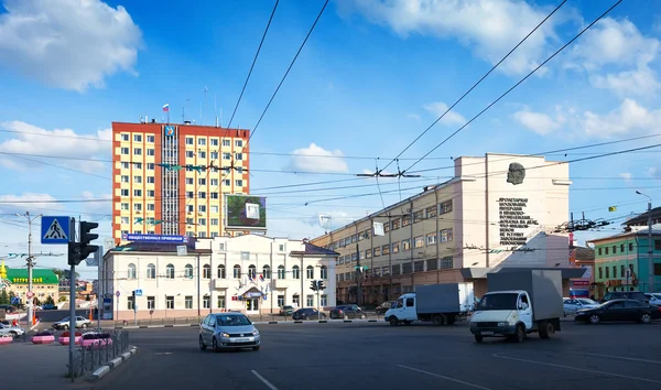 Άποψη του Ιβάνοβο - πλατεία της επανάστασης — Φωτογραφία Αρχείου