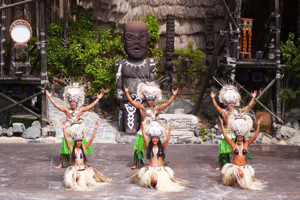 stock image Polynesian show