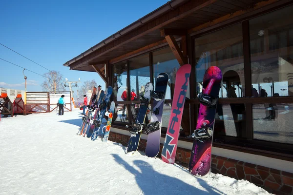 stock image The ski resort Puzhalova Gora