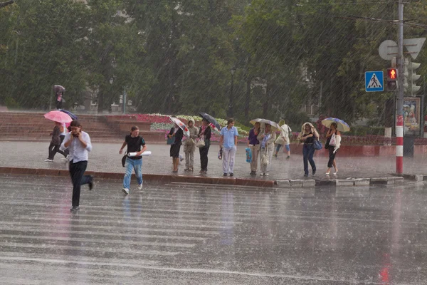 Stock image Rain in city