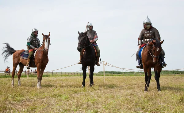 Horse knights — Stock Photo, Image