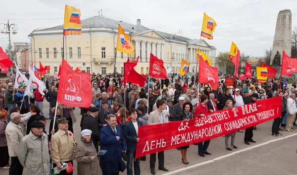 March of International Workers 'Day — стоковое фото