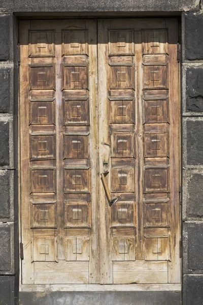 stock image Old wooden door