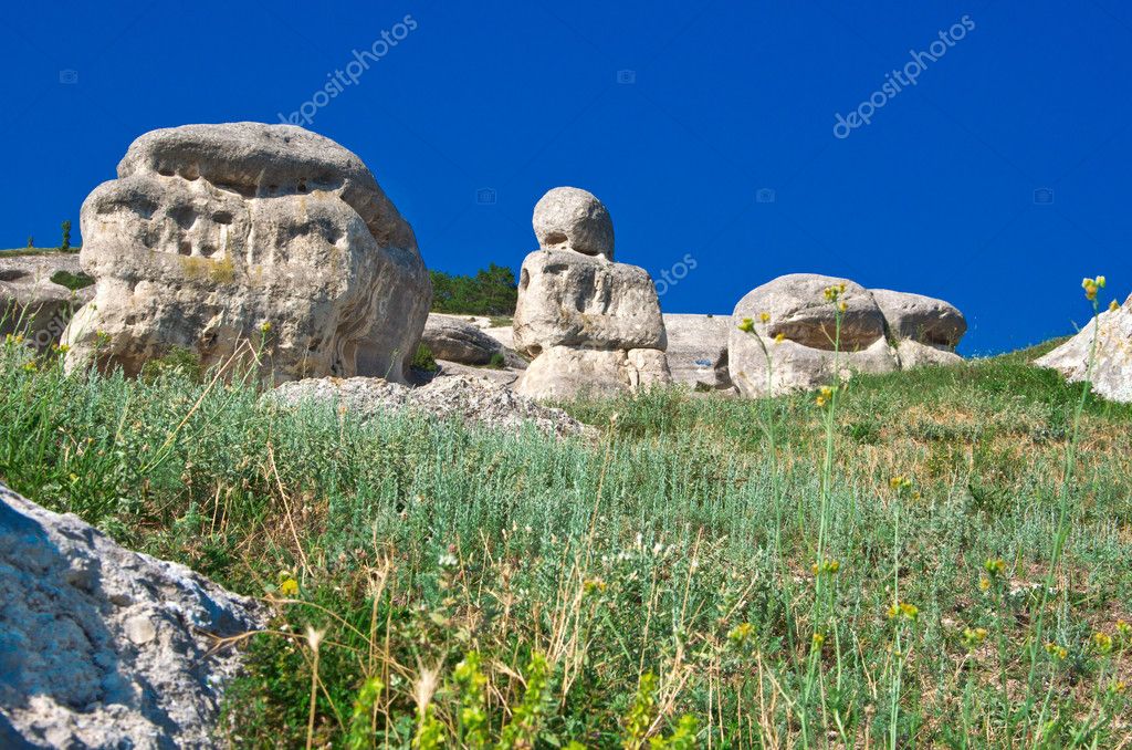 limestone rocks | 图库照片 08 iuliia raikhel #11580510