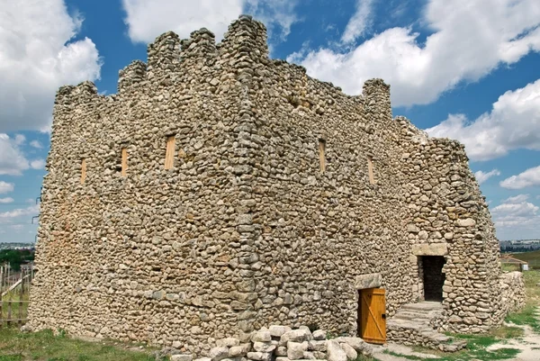 破壊された城の遺跡 — ストック写真