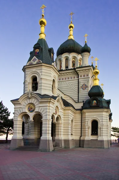 Православный храм — стоковое фото