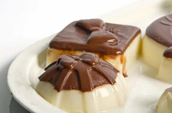 Leche y jalea de chocolate — Foto de Stock