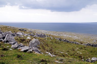 burren yakınındaki derreen, Batı İrlanda Cumhuriyeti