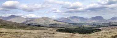 Landscape of Moll's Gap in Ireland clipart