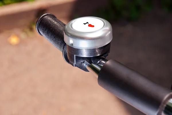 自転車のハンドル — ストック写真