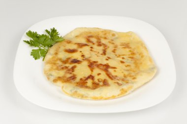 kızarmış ekmek peynir - khachapuri