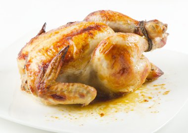 Roasted chicken clipart