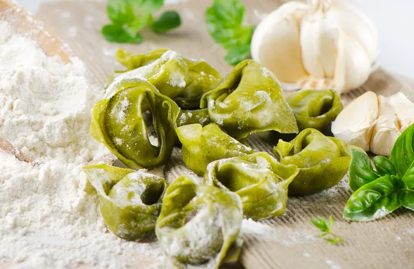 Italian tortellini pasta — Stock Photo, Image