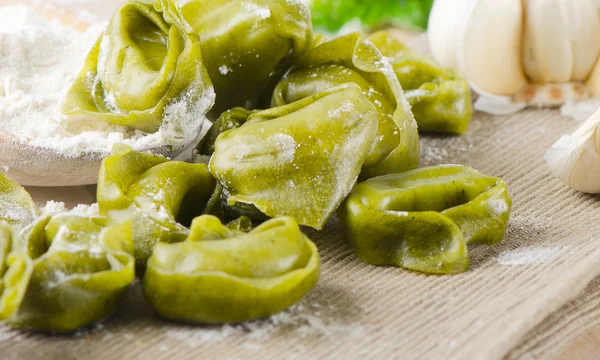 Italian tortellini pasta — Stock Photo, Image