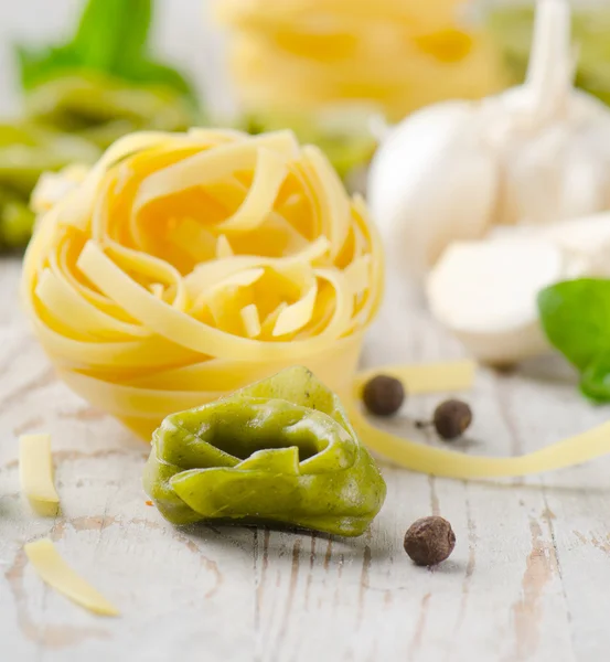 Італійський здорове харчування - макарони — стокове фото