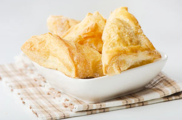 stock image Puff pastry patties