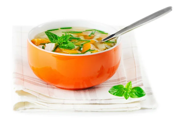 Castron de supă de legume — Fotografie, imagine de stoc