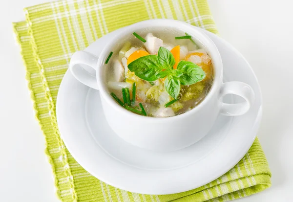 Bowl of vegetable Soup — Stock Photo, Image