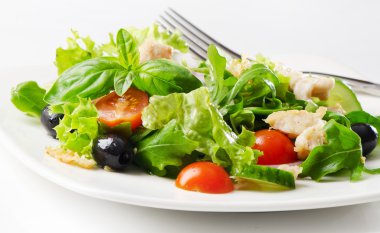 Fresh chicken salad clipart