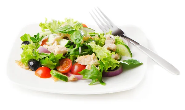 Taze tavuk salatası — Stok fotoğraf