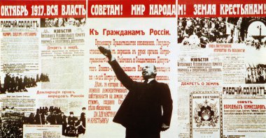 Sovyet siyasi poster 1977