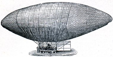 Airship of Velfert clipart