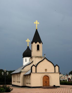 Chapel in the complex of Saint Peter and Paul clipart