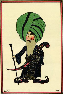 Sihirbaz büyük bir burun