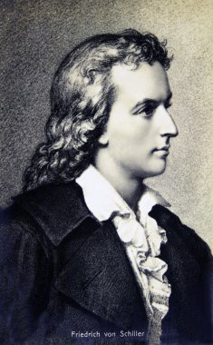 Friedrich von Schiller clipart