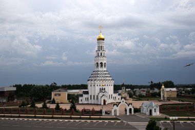 Peter and Paul Cathedral in Prokhorovka clipart