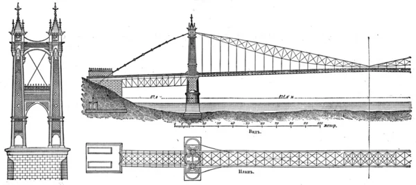 Bridge over Mongagel in Pittsburgh — Stock Photo, Image