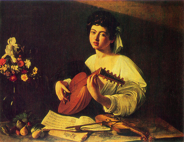 Caravaggio - The Lute Player