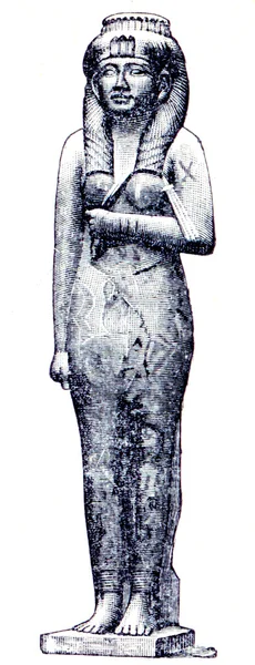 Egyptian queen Ameritis (alabaster) — Stock Photo, Image