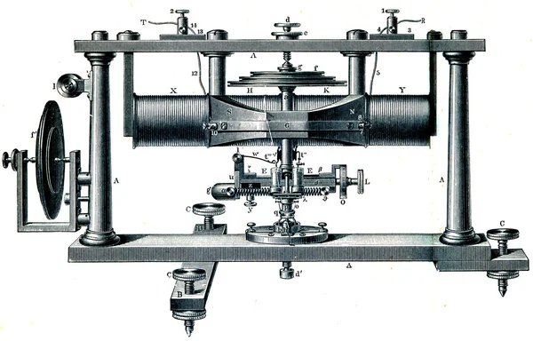 Elektryczne przez Helmholtza — Zdjęcie stockowe