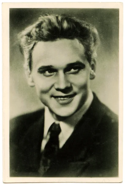 Georgi yumatov Sovyet sinema oyuncusu — Stok fotoğraf