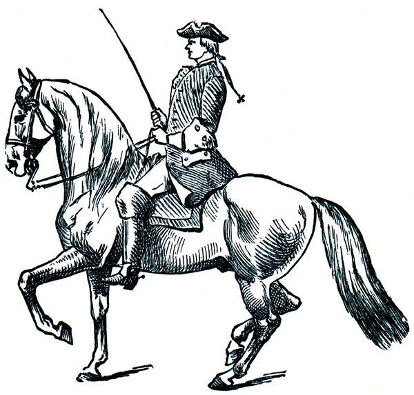 Escuela de Posgrado de Equitación - Schaff — Foto de Stock