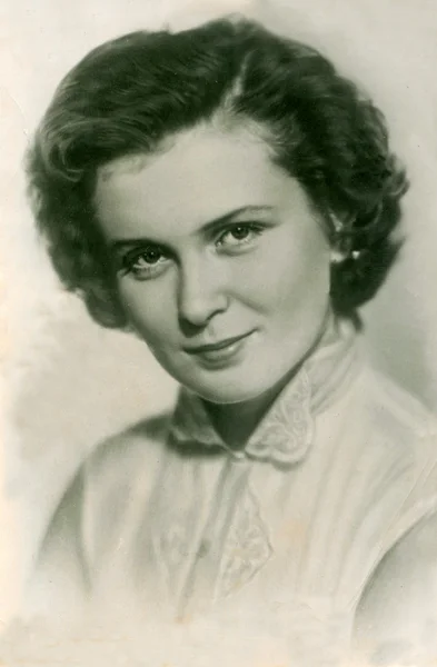 Isolde Izvickaya famous Soviet actress — Stock Photo, Image