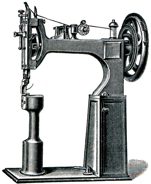 Máquina de coser Leipzig para zapatos — Foto de Stock