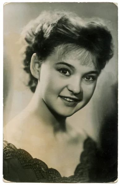Ludmila gurchenko - Sovyet ve Rus tiyatro ve sinema oyuncusu, şarkıcı — Stok fotoğraf