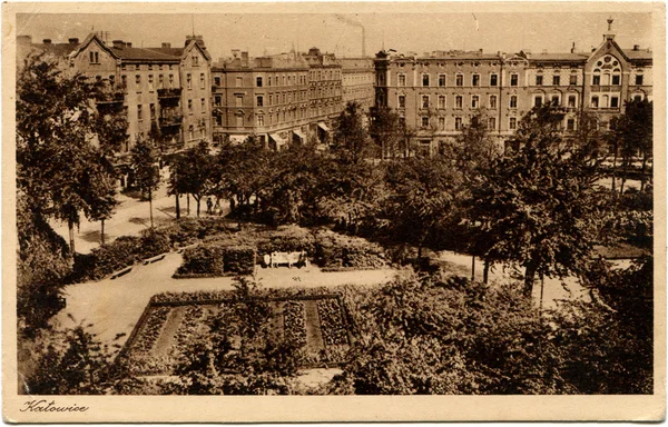 Cartão postal antigo — Fotografia de Stock